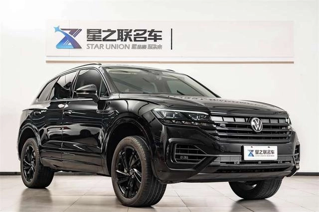 Volkswagen Touareg 2022 3.0TSI Sharp Edition obsidian black sports suit exterior photo 5