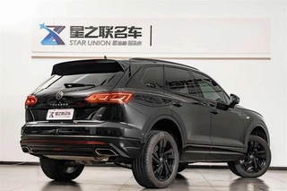 Volkswagen Touareg 2022 3.0TSI Sharp Edition obsidian black sports suit exterior photo 7