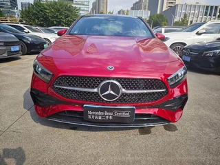 Mercedes-Benz A-Class 2023 A 200 L Sport Sedan Fashion Edition exterior photo 2