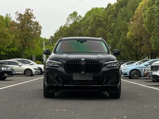 BMW X3 2022 xDrive30i Leading Type M Obsidian Night Suit exterior photo 2