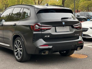 BMW X3 2022 xDrive30i Leading Type M Obsidian Night Suit exterior photo 6