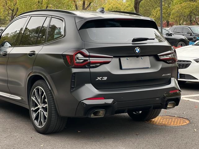 BMW X3 2022 xDrive30i Leading Type M Obsidian Night Suit exterior photo 6