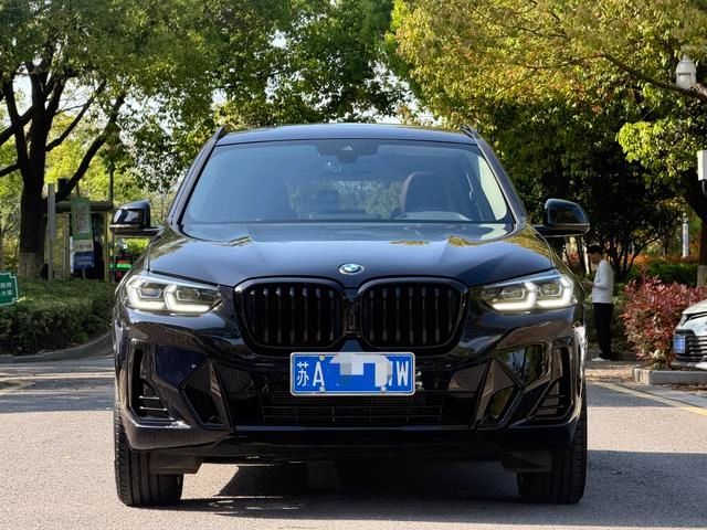 BMW X3 2023 xDrive30i Leading Type M Obsidian Night Suit exterior photo 2