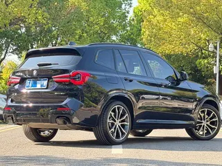 BMW X3 2023 xDrive30i Leading Type M Obsidian Night Suit exterior photo 4