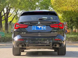 BMW X3 2023 xDrive30i Leading Type M Obsidian Night Suit exterior photo 5