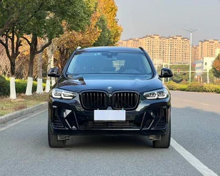 BMW X3 2022 xDrive30i Leading Type M Obsidian Night Suit exterior photo 2
