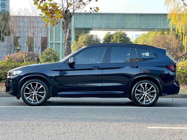 BMW X3 2022 xDrive30i Leading Type M Obsidian Night Suit exterior photo 6