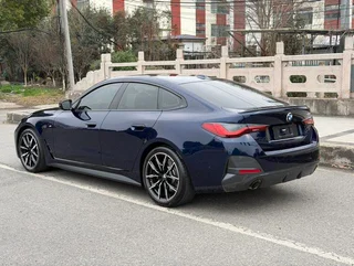 BMW 4 Series 2022 430i Gran Coupe M Sports Night Suit exterior photo 4