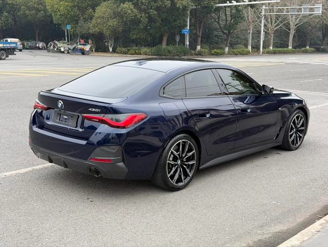 BMW 4 Series 2022 430i Gran Coupe M Sports Night Suit exterior photo 6