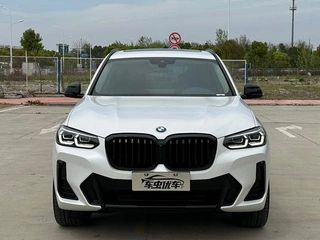 BMW X3 2022 xDrive30i Leading Type M Obsidian Night Suit exterior photo 2