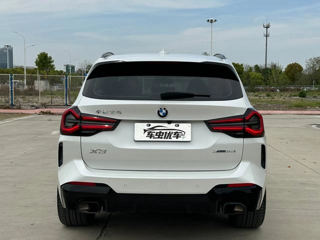 BMW X3 2022 xDrive30i Leading Type M Obsidian Night Suit exterior photo 4