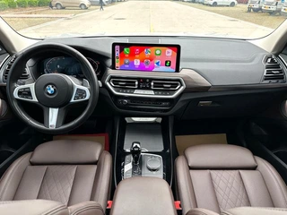BMW X3 2022 xDrive30i Leading Type M Obsidian Night Suit interior photo 14