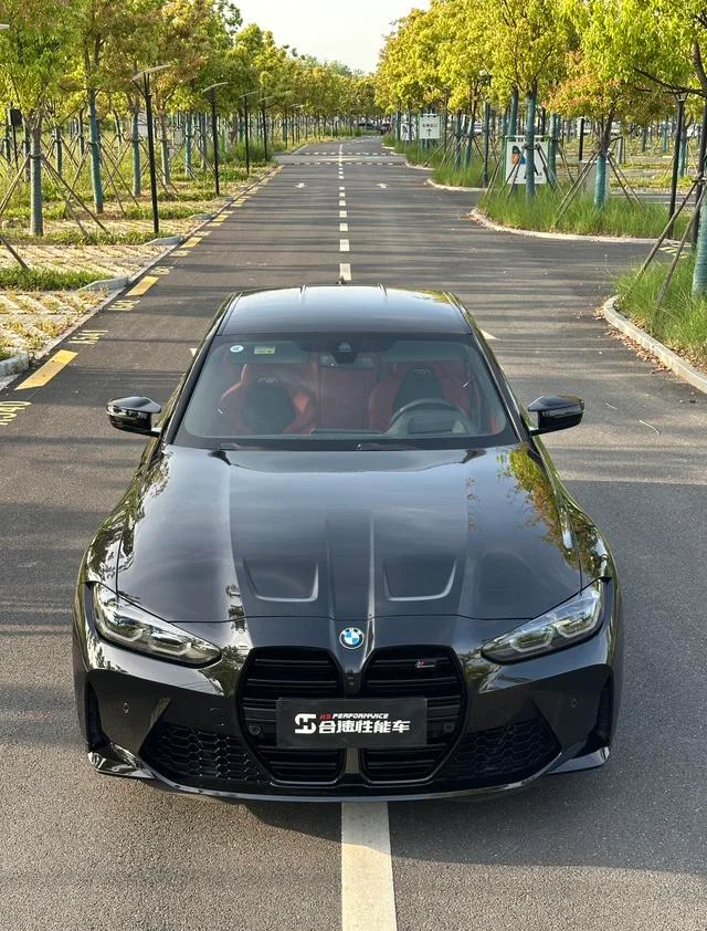 BMW M3 2021 M3 four-door sedan Thunder Edition exterior photo 2