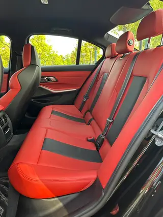 BMW M3 2021 M3 four-door sedan Thunder Edition interior photo 10