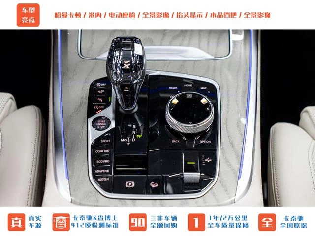 BMW X7 2021 xDrive40i Premium Deluxe Suit interior photo 19