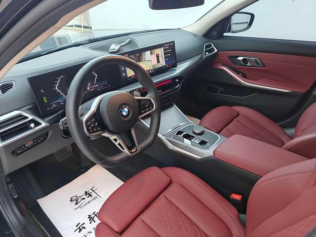 BMW 3 Series 2025 330Li M Sports Night Suit exterior photo 9
