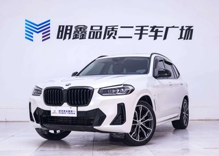 BMW X3 2022 xDrive30i Leading Type M Obsidian Night Suit exterior photo 1