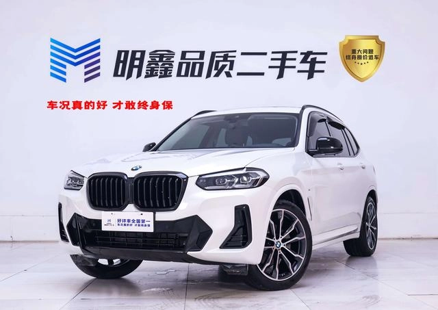 BMW X3 2022 xDrive30i Leading Type M Obsidian Night Suit exterior photo 2