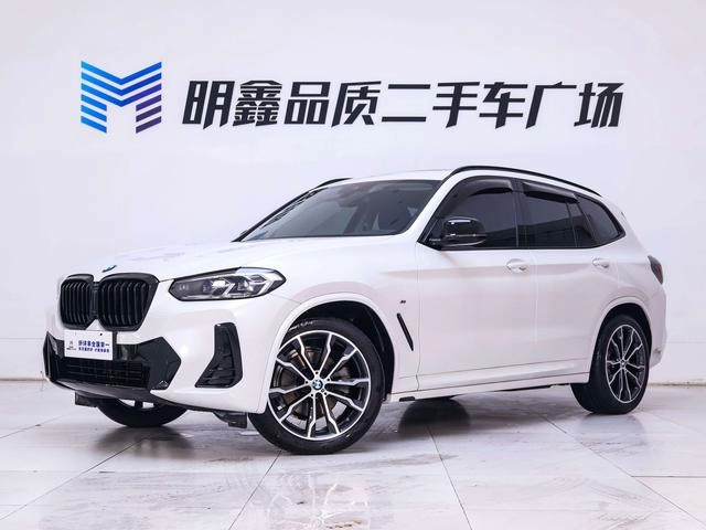 BMW X3 2022 xDrive30i Leading Type M Obsidian Night Suit exterior photo 3