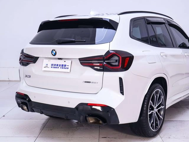 BMW X3 2022 xDrive30i Leading Type M Obsidian Night Suit exterior photo 9