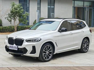 BMW X3 2022 xDrive30i Leading Type M Obsidian Night Suit exterior photo 1