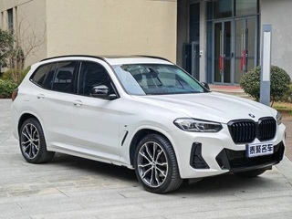 BMW X3 2022 xDrive30i Leading Type M Obsidian Night Suit exterior photo 2