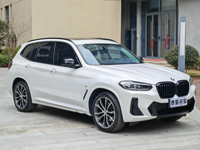 BMW X3 2022 xDrive30i Leading Type M Obsidian Night Suit exterior photo 2