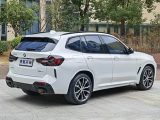 BMW X3 2022 xDrive30i Leading Type M Obsidian Night Suit exterior photo 4