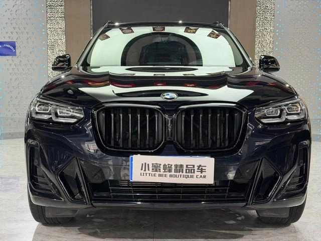 BMW X3 2023 xDrive30i Leading Type M Obsidian Night Suit exterior photo 2