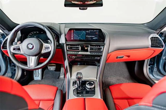 BMW 8 Series 2021 840i Four-door coupe M Sports suit interior photo 11
