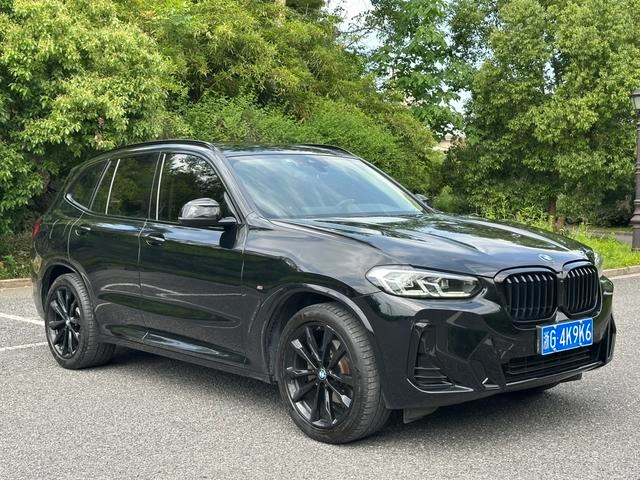 BMW X3 2022 xDrive30i Leading Type M Obsidian Night Suit exterior photo 3