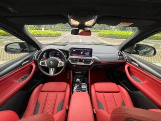BMW X3 M 2022 X3 M Thunder Edition interior photo 9