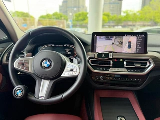 BMW X3 2023 xDrive30i Leading Type M Obsidian Night Suit interior photo 11
