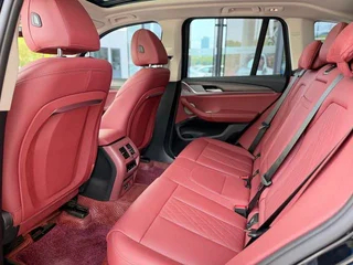 BMW X3 2023 xDrive30i Leading Type M Obsidian Night Suit interior photo 13