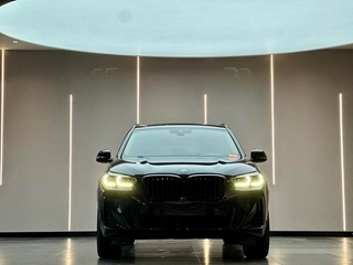 BMW X3 2022 xDrive30i Leading Type M Obsidian Night Suit exterior photo 2