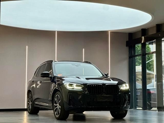 BMW X3 2022 xDrive30i Leading Type M Obsidian Night Suit exterior photo 3