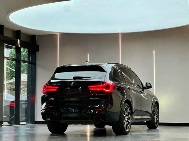 BMW X3 2022 xDrive30i Leading Type M Obsidian Night Suit exterior photo 6
