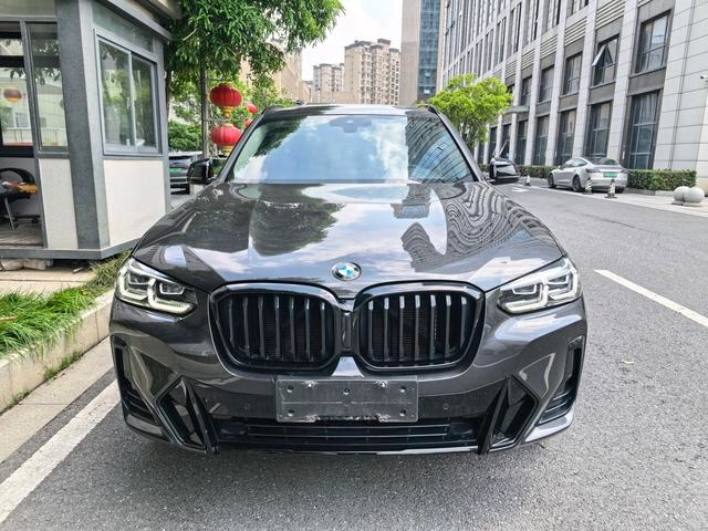 BMW X3 2022 Restyling xDrive30i Premium Class M Obsidian Night Suit exterior photo 2