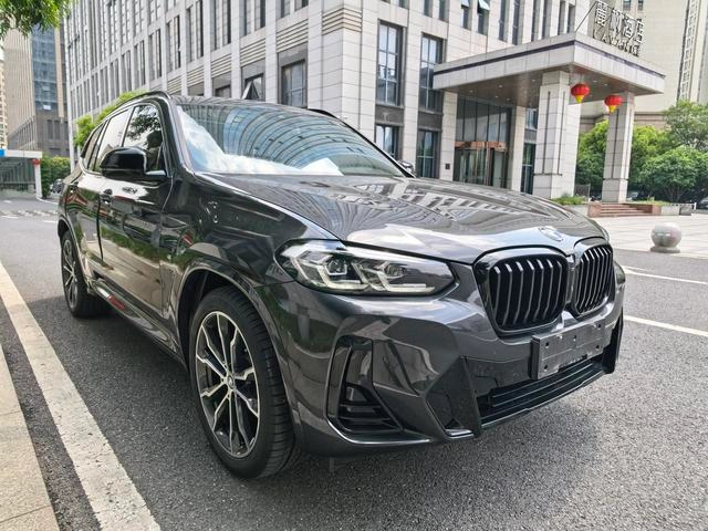 BMW X3 2022 Restyling xDrive30i Premium Class M Obsidian Night Suit exterior photo 3
