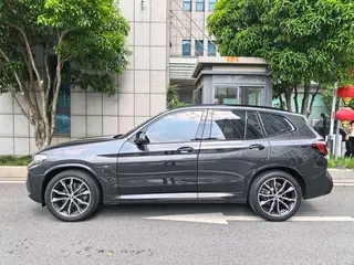 BMW X3 2022 Restyling xDrive30i Premium Class M Obsidian Night Suit exterior photo 4