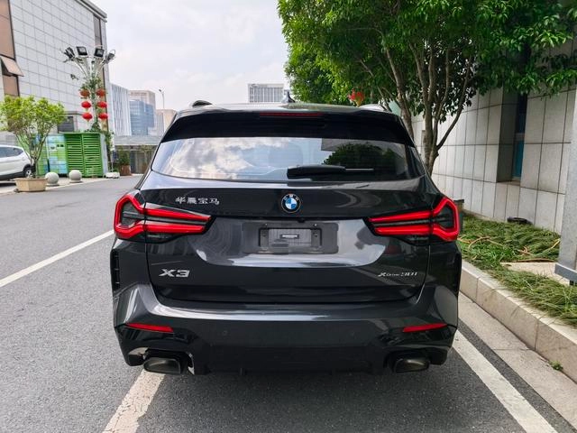 BMW X3 2022 Restyling xDrive30i Premium Class M Obsidian Night Suit exterior photo 6
