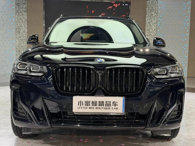 BMW X3 2023 xDrive30i Leading Type M Obsidian Night Suit exterior photo 2