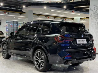 BMW X3 2023 xDrive30i Leading Type M Obsidian Night Suit interior photo 15