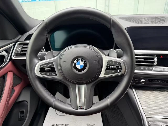 BMW 4 Series 2022 425i Gran Coupe M Sports Night Suit interior photo 11