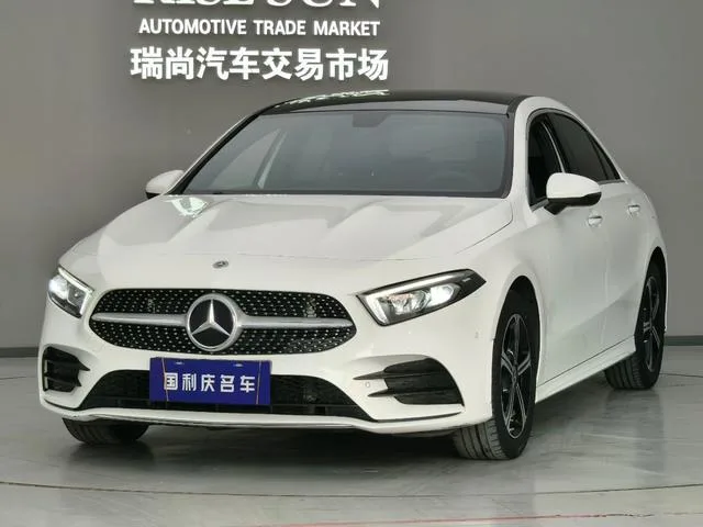 Mercedes-Benz A-Class 2023 A 200 L Sport Sedan Fashion Edition exterior photo 1 Mercedes-Benz A-Class 2023 A 200 L Sport Sedan Fashion Edition exterior photo 1
