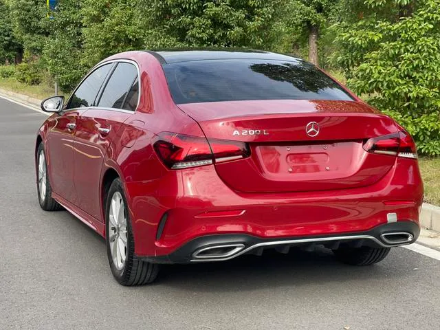 Mercedes-Benz A-Class 2021 A 200 L Sport Sedan Fashion Edition exterior photo 6 Mercedes-Benz A-Class 2021 A 200 L Sport Sedan Fashion Edition exterior photo 6