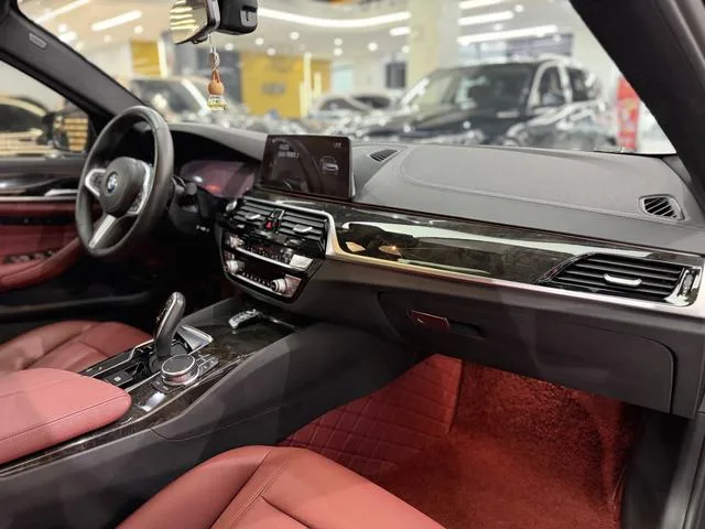 BMW 5 Series 2019 530Li Лидирующий M Спортивный костюм интерьер фото 11