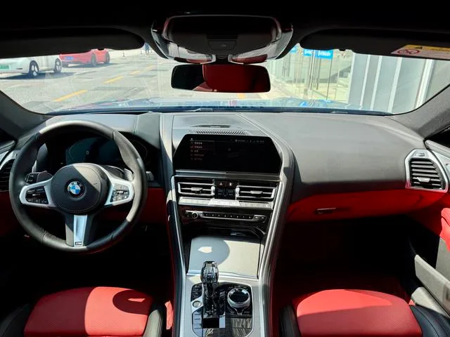 BMW 8 Series 2021 Restyling 840i xDrive Four-door coupe M Sports suit interior photo 8
