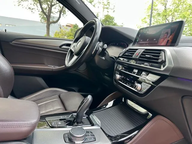 BMW X4 2020 xDrive25i Edición limitada del Caballero Negro interior foto 19