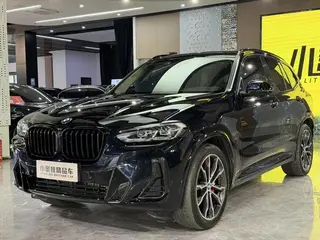 BMW X3 2022 xDrive30i Leading Type M Obsidian Night Suit exterior photo 1